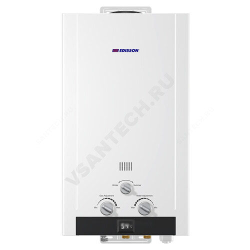 Водонагреватель газовый Heat Edisson Артикул 32747 Водонагреватель газовый Heat Edisson Артикул 32747