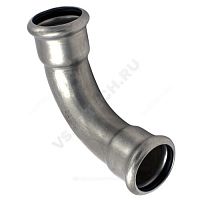 Отвод сталь нерж AISI 316L 90гр пресс Inoxpres RM (арт.  34030)