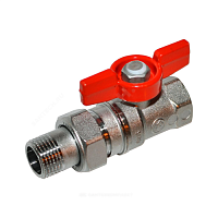 Кран шаровой латунь R259D ВР/"американка" бабочка Giacomini (арт.  59187)