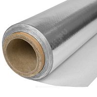 Стеклоткань Foilglass AD рулон самоклеящийся с покрытием алюминий K-flex (арт.  44777)