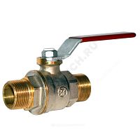 Кран шаровой латунь никель R913L НР полнопроходной рычаг Giacomini (арт.  40082)