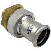 Муфта разъемная сталь нерж AISI 316L пресс/НР Inoxpres RM (арт.  16092)