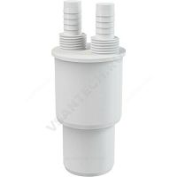 Муфта переходная белая PP-H HT Alca Plast (арт.  17932)