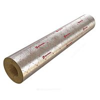Цилиндр вырезной минеральная вата ROCKWOOL 80 кашированный армированной фольгой ROCKWOOL (арт.  26097)