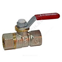Кран шаровой латунь никель R950 ВР полнопроходной рычаг Giacomini (арт.  58972)
