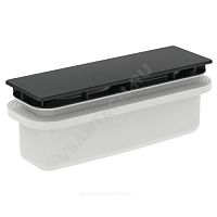 Сифон для поддона слив крышка, черная ULTRAFLAT NEW Ideal Standard (арт.  51785)