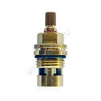 Кран-букса для смесителя керамическая резьба G 1/2" 20 шлицов Vidima (арт.  52581)