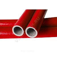 Трубка вспененный полиэтилен PE COMPACT R толщина 4 мм L=10м Тмакс=95°C красный в защитной оболочке K-flex (арт.  44468)