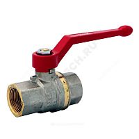 Кран шаровой латунь никель BVR ВР полнопроходной рычаг Danfoss (арт.  58992)