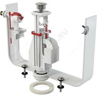 Арматура для бачка сливная/наливная боковое подключение 2/реж Alca Plast (арт.  28550)