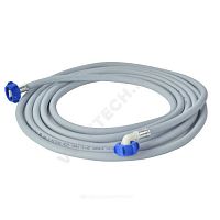 Шланг заливной для стиральной машины гайка-гайка 3/4"-3/4" в упаковке с еврослотом Tuboflex (арт.  51981)