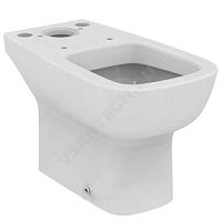 Чаша унитаза белая горизонтальный выпуск Esedra Ideal Standard (арт.  64549)