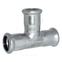 Тройник сталь нерж AISI 316L пресс Inoxpres RM (арт.  34064)