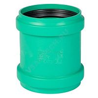Муфта двухраструбная зелёная PP-MD KG2000 KG2000MM Ostendorf (арт.  38539)