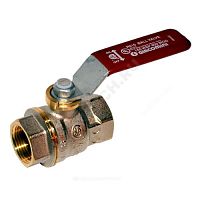 Кран шаровой латунь никель R910 ВР полнопроходной рычаг Giacomini (арт.  40062)