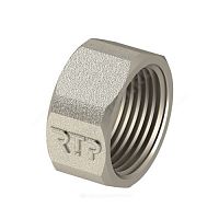Заглушка латунь никель ВР RTP (РосТурПласт) (арт.  58683)