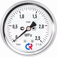Манометр осевой ТМ-320Т.10 Дк63мм Росма (арт.  29519)